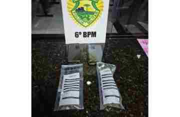 Três Barras - PMPR prende dois homens com drogas e objetos furtados 